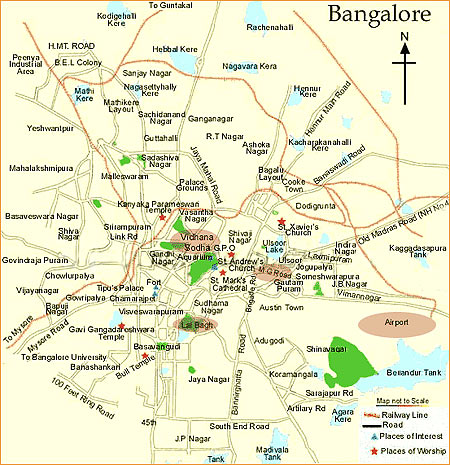 map bangalore